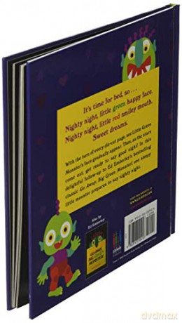 Nighty Night Little Green Monster - Ed Emberley [KSIĄŻKA]