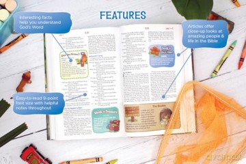 NIrV Adventure Bible for Early Readers, Hardcover, Full Color Interior, Lion - Lawrence O Richards [KSIĄŻKA]