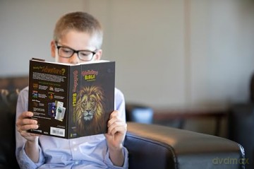 NIrV Adventure Bible for Early Readers, Hardcover, Full Color Interior, Lion - Lawrence O Richards [KSIĄŻKA]