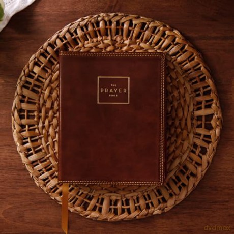 Nkjv The Prayer Bible Leathersoft Brown [KSIĄŻKA]