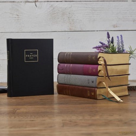 Nkjv The Prayer Bible Leathersoft Brown [KSIĄŻKA]