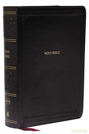 NKJV, End-of-Verse Reference Bible, Compact, Leathersoft, Black, Red Letter, Comfort Print: Holy Bible, New King James Version [KSIĄŻKA]