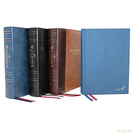NKJV, MacArthur Study Bible, 2nd Edition, Genuine Leather, Black, Thumb-indexed, Comfort Print: Unleashing God's Truth One Verse at a Time - John Macarthur [KSIĄŻKA]