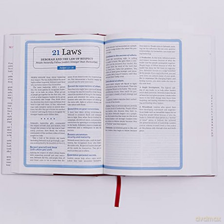 NKJV, Maxwell Leadership Bible, Third Edition, Compact, Leathersoft, Black, Comfort Print: Holy Bible, New King James Version [KSIĄŻKA]