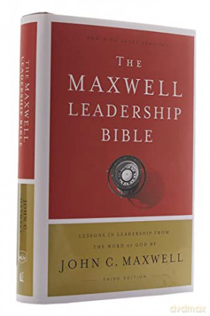NKJV, Maxwell Leadership Bible, Third Edition, Premium Cowhide Leather, Brown, Comfort Print: Holy Bible, New King James Version [KSIĄŻKA]