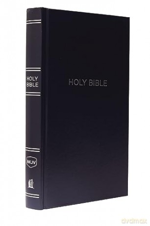 NKJV, Pew Bible, Hardcover, Blue, Red Letter, Comfort Print: Holy Bible, New King James Version [KSIĄŻKA]