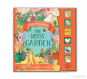 Noisy Garden 6 Button Sound Book - Laura Garner [KSIĄŻKA]
