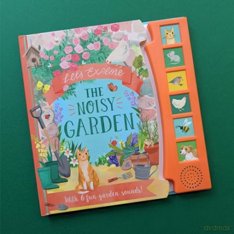 Noisy Garden 6 Button Sound Book - Laura Garner [KSIĄŻKA]