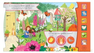 Noisy Garden 6 Button Sound Book - Laura Garner [KSIĄŻKA]