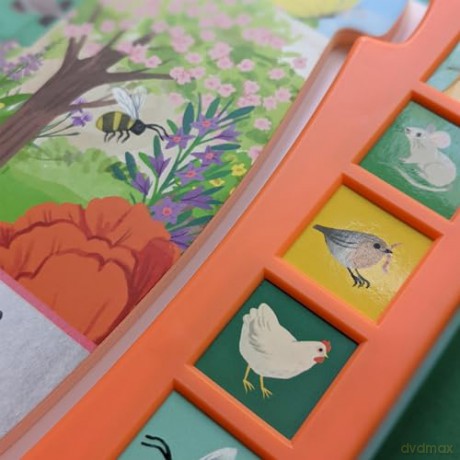Noisy Garden 6 Button Sound Book - Laura Garner [KSIĄŻKA]