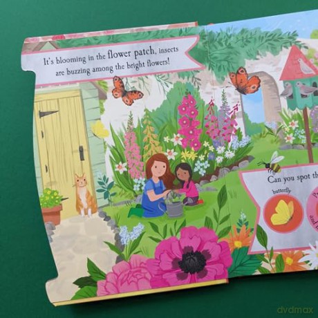 Noisy Garden 6 Button Sound Book - Laura Garner [KSIĄŻKA]
