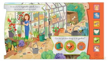 Noisy Garden 6 Button Sound Book - Laura Garner [KSIĄŻKA]