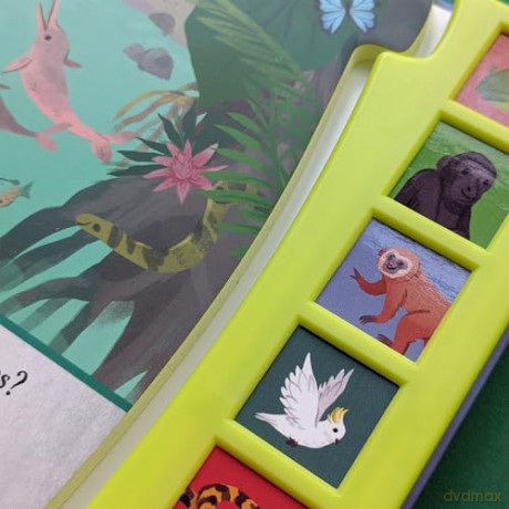Noisy Jungle 6 Button Sound Book - Laura Garner [KSIĄŻKA]