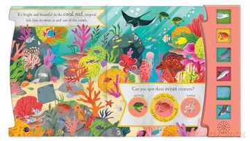 Noisy Ocean 6 Button Sound Book - Laura Garner [KSIĄŻKA]