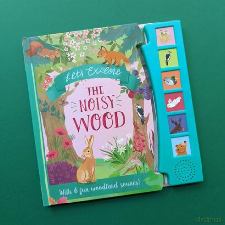 Noisy Woods 6 Button Sound Book - Laura Garner [KSIĄŻKA]