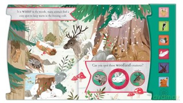 Noisy Woods 6 Button Sound Book - Laura Garner [KSIĄŻKA]
