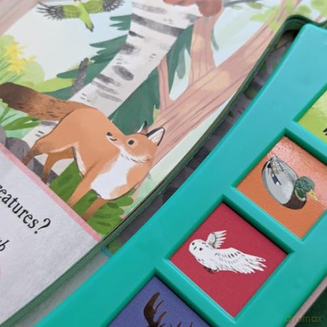 Noisy Woods 6 Button Sound Book - Laura Garner [KSIĄŻKA]