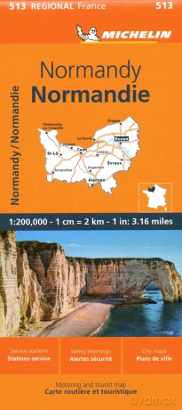 Normandy Michelin Regio [KSIĄŻKA]