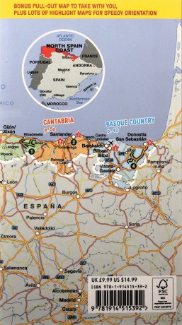 North Spain Coast Marco Polo Pocket Gde [KSIĄŻKA]