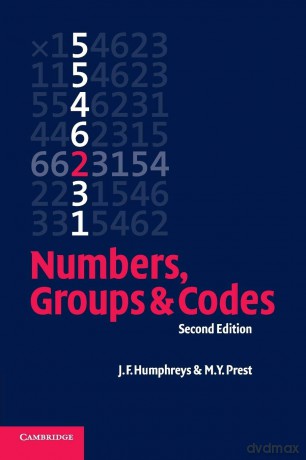 Numbers Groups Codes - J. F. Humphreys [KSIĄŻKA]