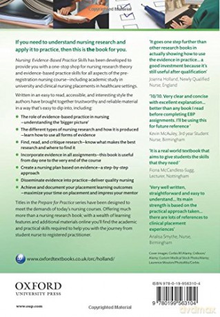 Nursing Evidence-Based Practice Skills (Prepare for Practice) - Karen; Rees Holland [KSIĄŻKA]