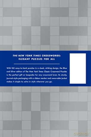 Nyt Classic Xword Blue Silver - Will Shortz [KSIĄŻKA]