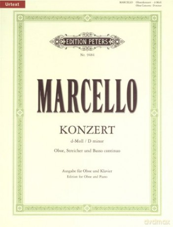 Oboe Concerto In D Minor - Alessandro Marcello [KSIĄŻKA]