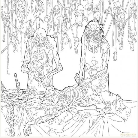 Official Cannibal Corpse Colouring Book [KSIĄŻKA]