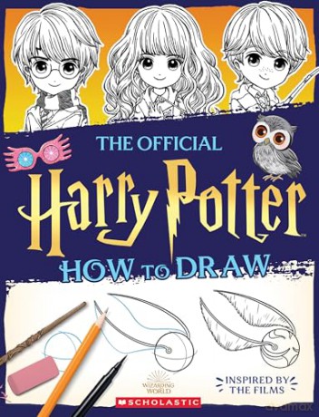 Official Harry Potter How To Draw - Isa Gouache [KSIĄŻKA]