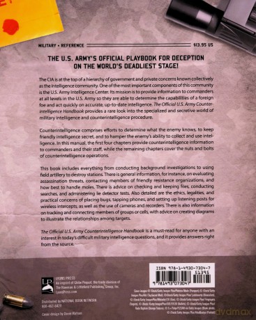 Official U.S. Army Counter Intelligence - Department Of Army [KSIĄŻKA]