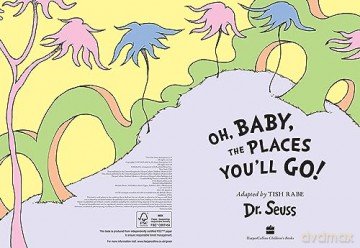 Oh Baby Places Dr Seuss Ex Pb - Dr Seuss [KSIĄŻKA]