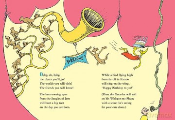 Oh Baby Places Dr Seuss Ex Pb - Dr Seuss [KSIĄŻKA]