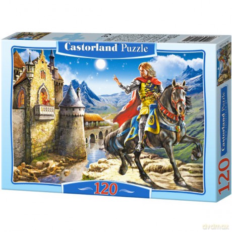 Castor 120 El. Rycerz I Królewna [PUZZLE]