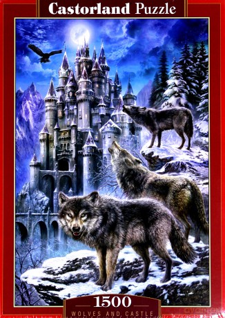 Castor 1500 El. Wilki I Zamek 151141 [PUZZLE]