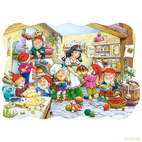 Castor 20 El.Maxi Królewna Śnieżka 02207 [PUZZLE]