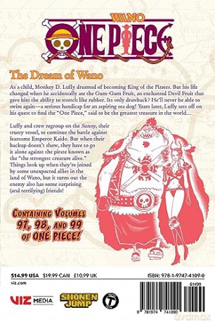 One Piece Omnibus Vol 33 Books 97-99 - Eiichiro Oda [KSIĄŻKA]