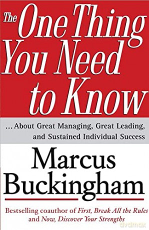 One Thing You Need To Know - Marcus Buckingham [KSIĄŻKA]