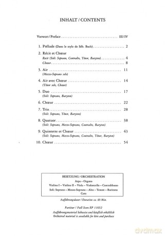 Oratorio de Noël (Christmas Oratorio) Op. 12 (Vocal Score): For Smezatb Soli, Choir, Harp, Organ and Strings, Urtext (Edition Peters) - Camille Saint-Saens [KSIĄŻKA]