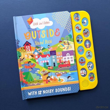 Outside 12 Button Sound Book - Laura Garner [KSIĄŻKA]