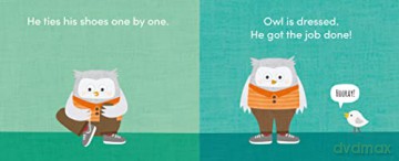 Owl Gets Dressed - Rebecca Purcell [KSIĄŻKA]