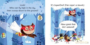 Owl In A Towel Funny Rhyming Stories - Lesley Sims [KSIĄŻKA]