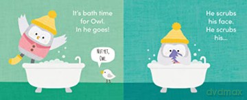 Owl Takes A Bath - Rebecca Purcell [KSIĄŻKA]