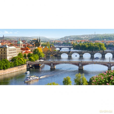 Castor 4000 El. Vltava Mosty W Pradze [PUZZLE]