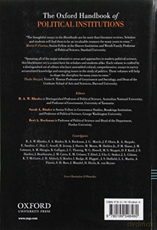 Oxf Handbook Political Institutions P - Unknown [KSIĄŻKA]