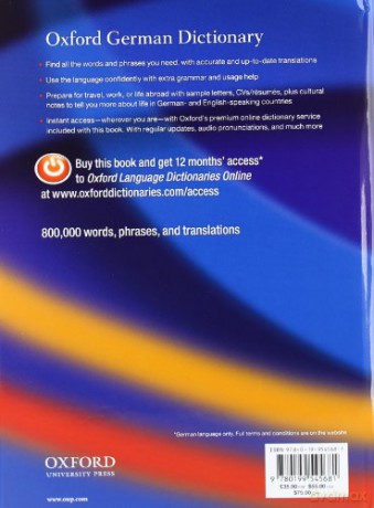 Oxford German Dictionary [KSIĄŻKA]