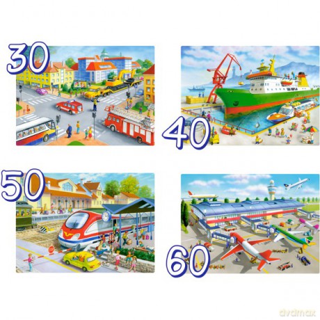 Castor 4w1 Transport 04164 [PUZZLE]