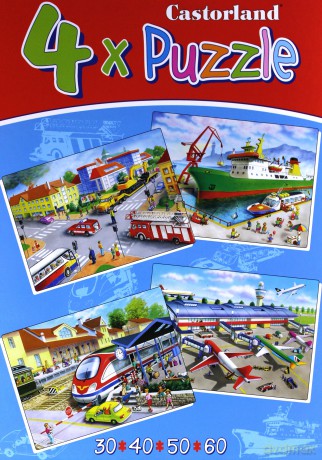 Castor 4w1 Transport 04164 [PUZZLE]