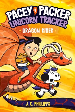 Pacey Packer, Unicorn Tracker 4: Dragon Rider: (A Graphic Novel) [KSIĄŻKA]