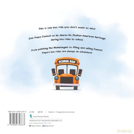 Papa Cannoli and his Zany Italian School Bus - Lisa Daly [KSIĄŻKA]