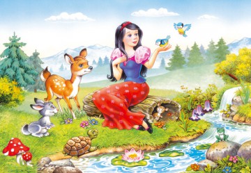 Castor 60 El. Królewna Śnieżka [PUZZLE]